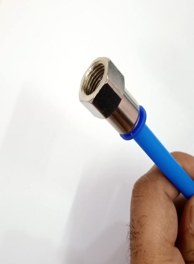 Mass Pro Pneumatic Push Type Connector - 1/4" x 8mm Thread, Quick Fittings Set, Easy Installation, Durable Metal, Male and Female Joint for Efficient Pneumatic Systems - Image 4